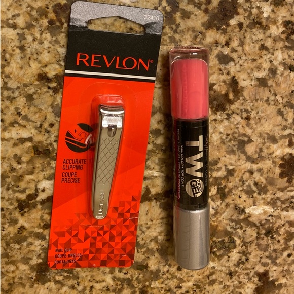 Gel Nail Color and Top Coat + Nail Clipper with File + Set of 24 emery boards - Picture 2 of 4